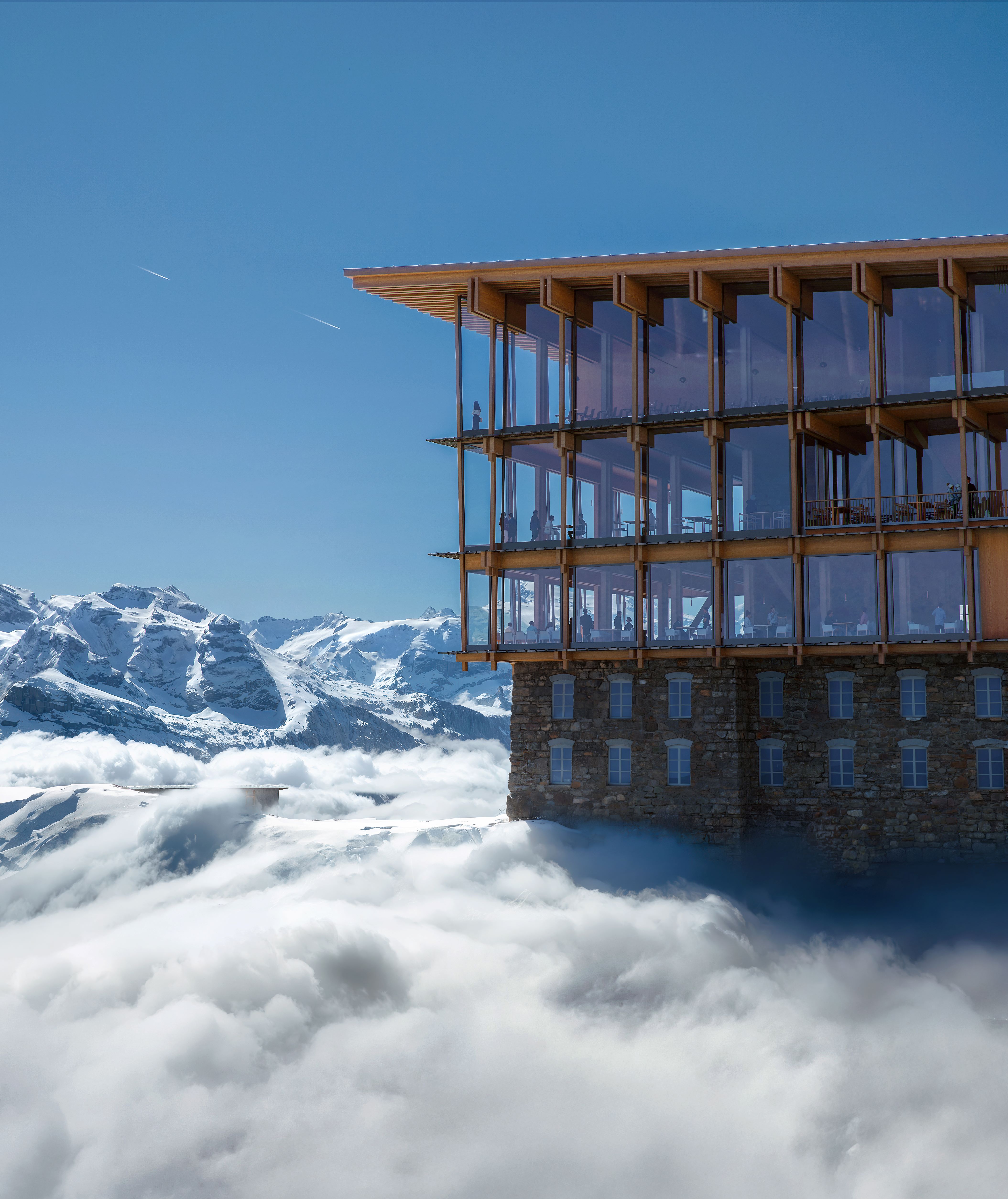 Stanserhorn Restaurant Building